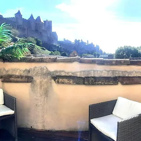 Emplacement N°1+terrasse Vue+cite+trivalle+clim アパート *