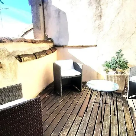 Apartment Emplacement N°1+terrasse Vue+cite+trivalle+clim Carcassonne